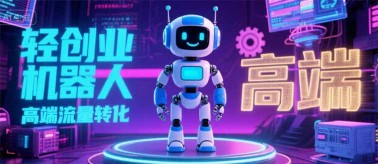（15537期）2025 独立玩家必看：机器人 IP 流量转化新玩法，N 粉变现高效路径揭秘-727网创